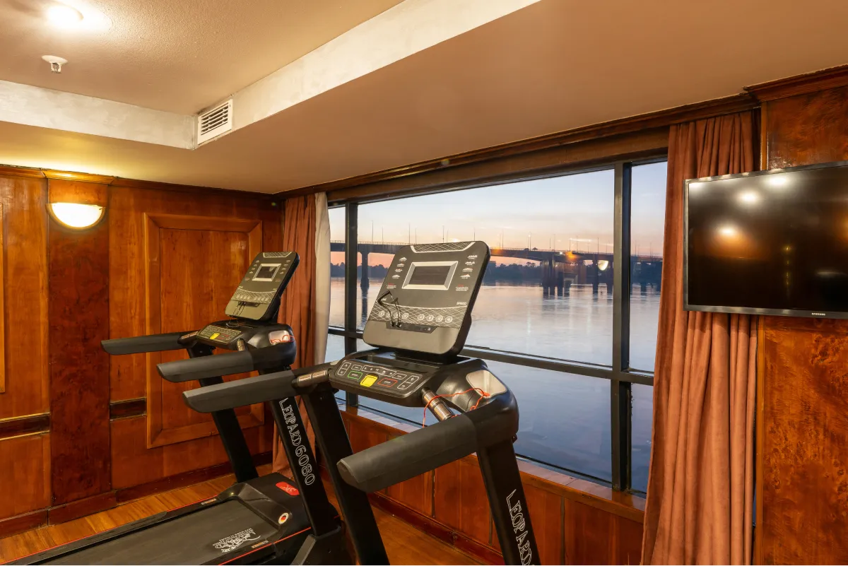 Gym aboard the Magic I Nile Cruise Nile cruise